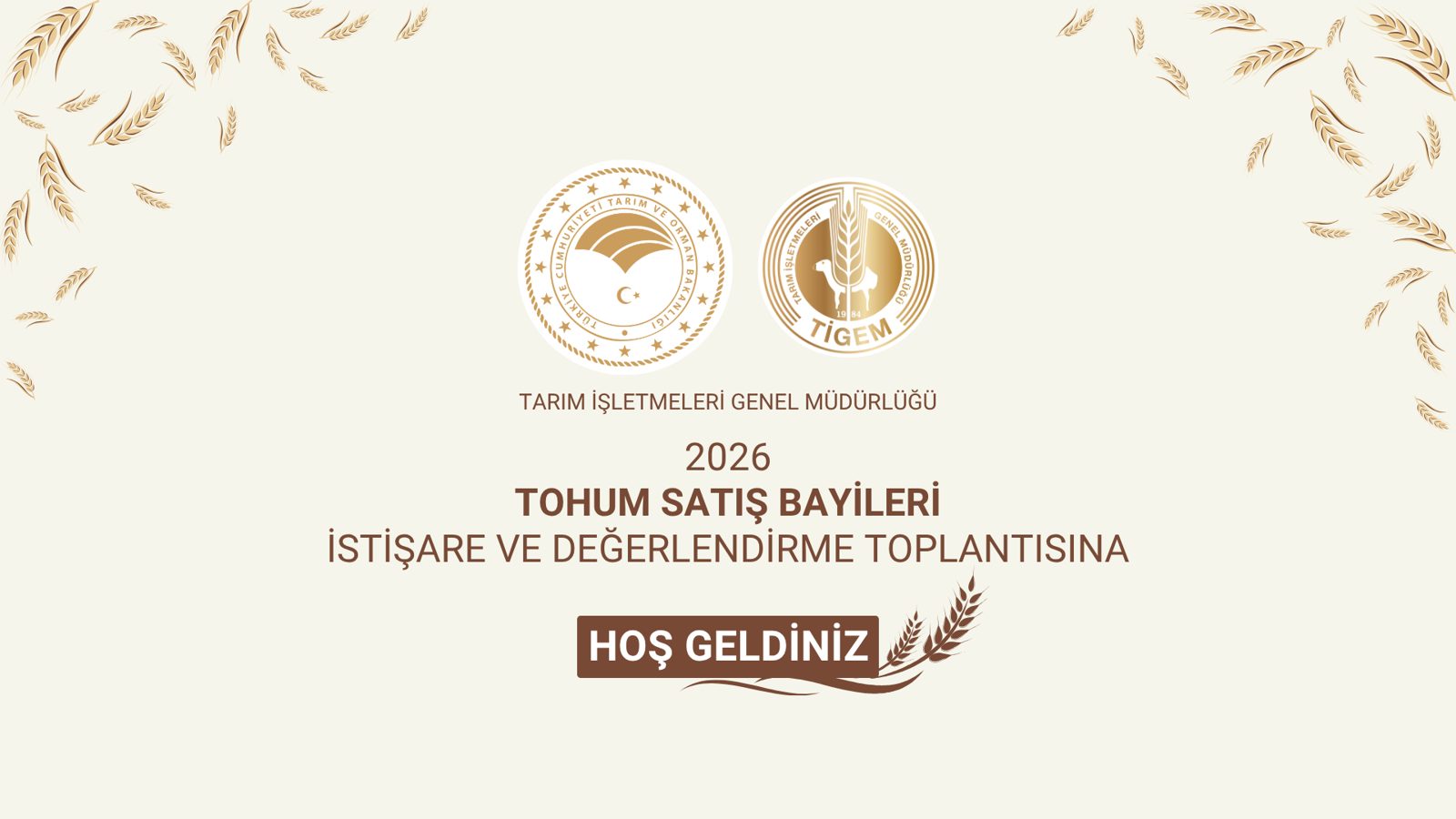 Tohum Satış Bayileri Toplantısı